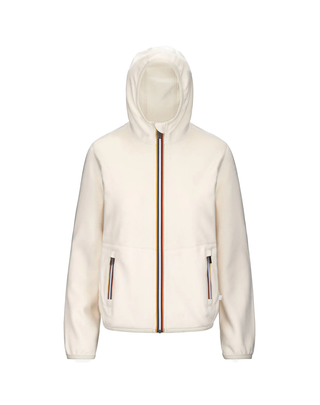 GIACCA DONNA LILY VELOUR POLAR DOUBLE - BIANCO K8138NW AV9 K-WAY 