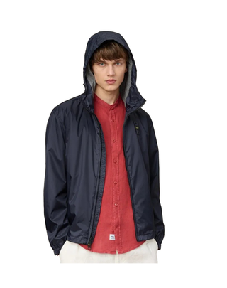 GIACCA UOMO CON CAPPUCCIO FODERA COTONE CARRUTH - BLU BLUC11071 888 BLAUER 