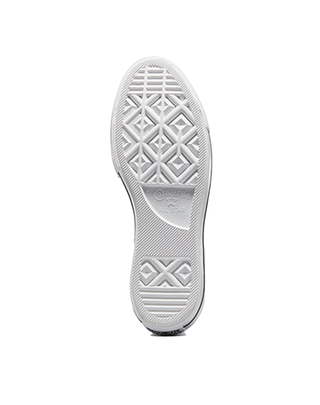 SNEAKERS DONNA " CHUCK TAYLOR PLATFORM " CLEAN LEATHER BIANCA 561680C WHITE CONVERSE 