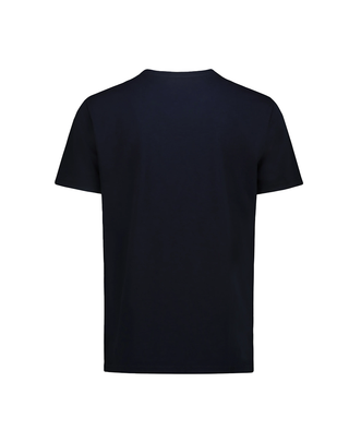 T-SHIRT UOMO IN COTONE FIAMMATO - NAVY 1201 N BL'KER 