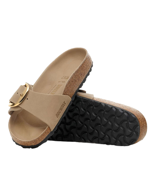 SANDALO IN PELLE MADRID A FIBBIA GRANDE - TOBACCO BROWN 1030467-S TABACCO BROWN BIRKENSTOCK 