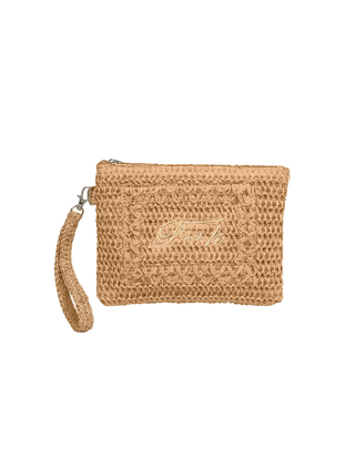 MINI POCHETTE IN RAFIA - BEIGE SW0007 BG F**K 