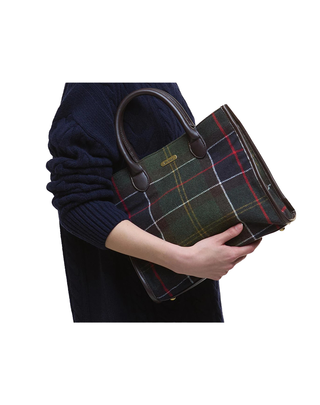 BORSA IN CLASSIC TARTAN " BARRHILL " LBA0423 OL91 BARBOUR 