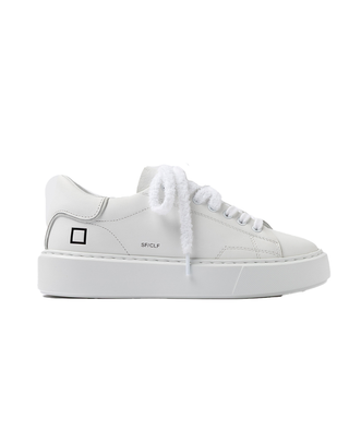 SNEAKERS DONNA SFERA CALF WHITE SFERA CALF WH\WH D.A.T.E. 