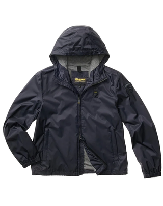 GIACCA UOMO CON CAPPUCCIO FODERA COTONE CARRUTH - BLU BLUC11071 888 BLAUER 