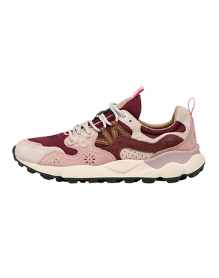 SNEAKERS DONNA "YAMANO 3" - ROSA/BORDEAUX 2017817-01 2M15 FLOWER MOUNTAIN 