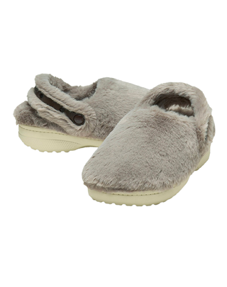 PANTOFOLA DONNA " UNFURGETTABLE CLOG " - MUSHROOM CR.211116 MUSH CROCS 