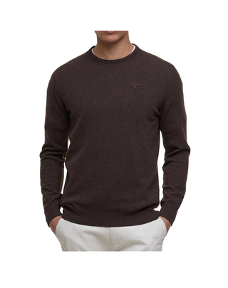 PULLOVER UOMO "ESSENTIAL" - MARRONE MKN0345 BR17 BARBOUR 