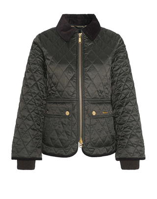 GIACCA DONNA "BEADNELL" A ROMBI - VERDE LQU1765 SG71 BARBOUR 