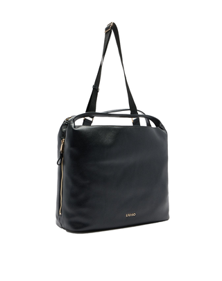 BORSA A MANO CON ZIP LATERALE - NERO AF5057E0058 22222 LIU JO 