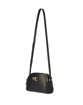 TRACOLLINA IN ECO PELLE CON LOGO - NERO B811EU MA001 MANILA GRACE 