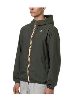 GIUBBINO UOMO "JACK STRETCH DOT" - GREEN BLACKISH