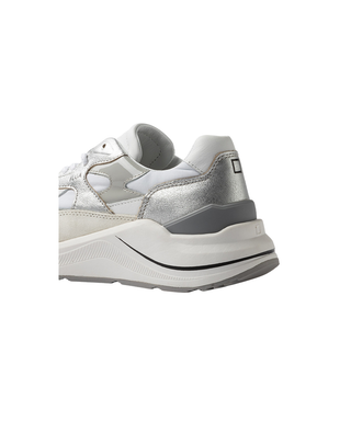 SNEAKERS DONNA "FUGA LAMINATED" - SILVER
