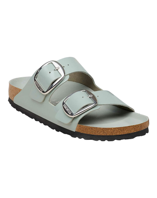 SANDALO ARIZONA IN PELLE CON FIBBIA GRANDE - PURE SAGE 1031882-S PURE SAGE BIRKENSTOCK 
