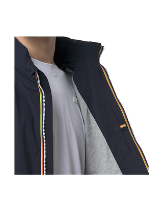 GILET UOMO "VALEN STRETCH NYLON JERSEY" - BLUE DEPTH K3123TW K89 K-WAY 