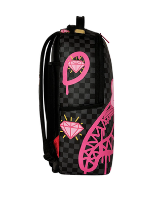 ZAINO UNISEX "PINK PANTHER DRIPPY DIAMONDS" 910B8790NSZ U SPRAYGROUND 