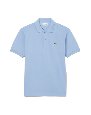 POLO UOMO L1212 ORIGINAL - BLU CHIARO 1212 AEY LACOSTE 