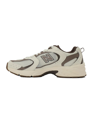 SNEAKERS UNISEX 530 BEIGE MARRONE MR530ASM NATURAL NEW BALANCE 