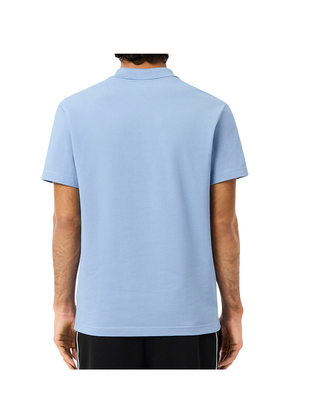 POLO UOMO IN MISTO COTONE REGULAR FIT - CELESTE DH5522 AEY LACOSTE 