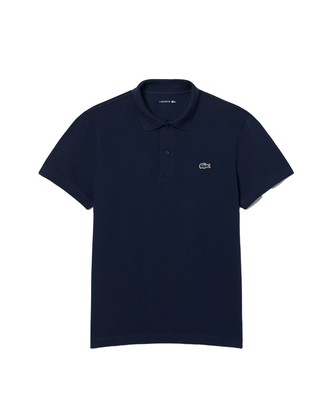POLO UOMO IN MISTO COTONE REGULAR FIT - BLU NAVY DH5522 166 LACOSTE 