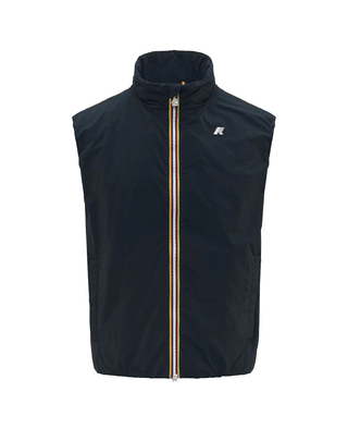 GILET UOMO IN PRIMALOFT "VALEN PLAIN WARM" - BLUE DEPTH K2136BW K89 K-WAY 