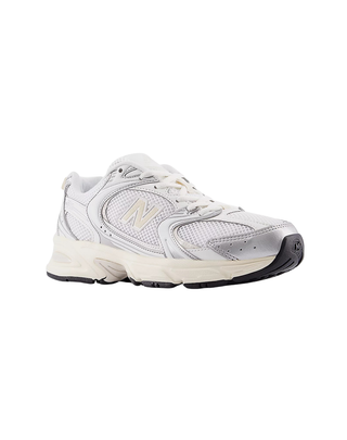 SNEAKERS UNISEX " 530 " - SILVER METALLIC CON LINEN U530ESB SILVER MET/Y NEW BALANCE 