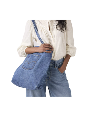 BORSA TOTE IN DENIM LAVAGGIO MEDIO 005FV 0000 LEVI'S 