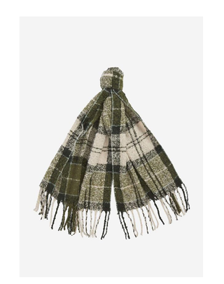 SET REGALO DONNA "SALTBURN" CAPPELLO E SCIARPA - VERDE LGS0077 GN51 BARBOUR 