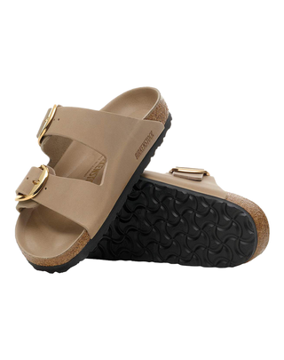 ARIZONA IN PELLE OLIATA A FIBBIA GRANDE - TOBACCO BROWN 1030395-S TABACCO BROWN BIRKENSTOCK 