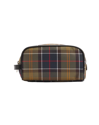 BEAUTY CASE TARTAN - VERDE MAC0396 OL91 BARBOUR 