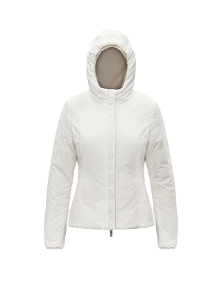 GIACCA DONNA LILY ST WARM DOUBLE - BEIGE/BIANCO K6128TW BBA K-WAY 