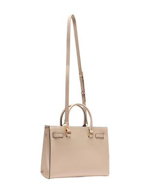 BORSA IN ECO PELLE " HALONA " - BEIGE