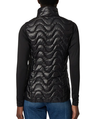 GILET DONNA "VIOLE QUILTED WARM" - BLACK