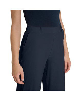 PANTALONE A GAMBA LARGA IN TESSUTO SUPER FRESH - BLU DP23P4 078 RAGNO 