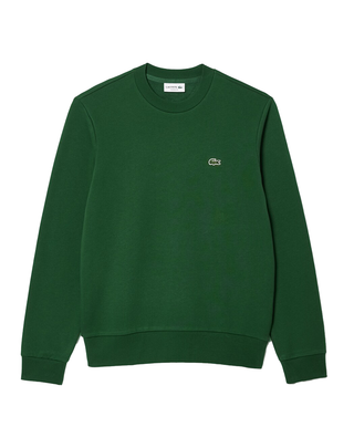 FELPA GIROCOLLO INVERNALE UOMO - VERDE SH9608 132 LACOSTE 