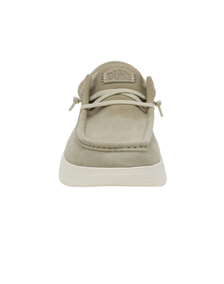SCARPE UOMO " WALLY XTRA SUEDE " - STONE GREY/SILVER B.