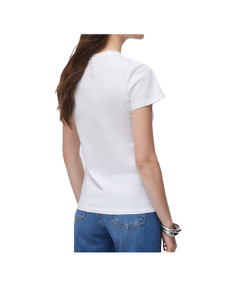 T-SHIRT CON STAMPA STELLA - BIANCO WA6493JS923 P9656 LIU JO 