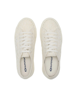 SCARPE "2740 PLATFORM PIZZO MACRAME" - WHITE-F AVORIO S2161XW A0Q SUPERga 