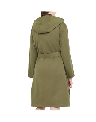 PARKA LUNGO CON CINTURA - VERDE MF5083T108A 90512 LIU JO 