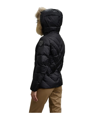 PIUMINO DONNA "ALICIA" - NERO INTERNO BEIGE 25WBLDC03097 999BL BLAUER 