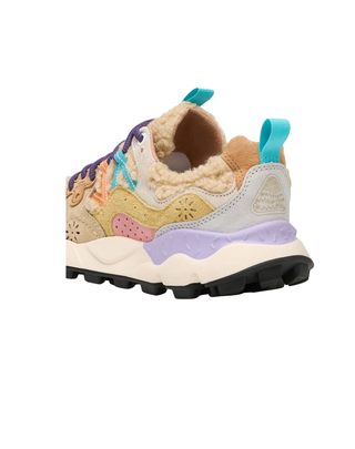 SNEAKERS DONNA "YAMANO 3" - BEIGE 2017817-30 1E11 FLOWER MOUNTAIN 