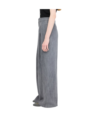 JEANS DONNA IN DENIM DI LYOCELL GRIGIO UF5144D0266 87457 LIU JO 