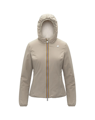 GIACCA DONNA LILY ST WARM DOUBLE - BEIGE/BIANCO K6128TW BBA K-WAY 