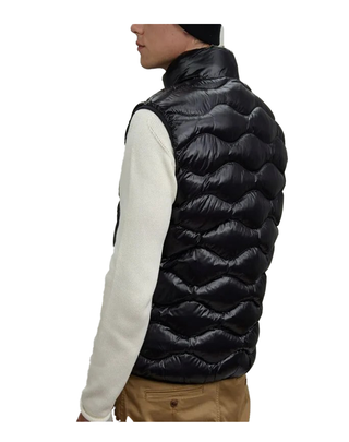 SMANICATO UOMO AD ONDE " DANNY " - NERO INTERNO BEIGE 25WBLUX02081 999EI BLAUER 