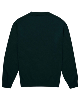 MAGLIONE UOMO IN PURA LANA MEDUNCOOK - GREEN GROV 75121IW WQI SEBAGO 