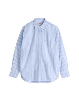 CAMICIA DONNA HARLIE BOYFRIEND - FANTASIA RIGA 001HM-0014 BLUE LEVI'S 