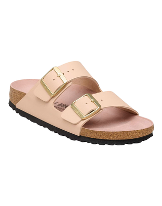 ARIZONA IN BIRKO-FLOR NEW BEIGE/PINK 1031525-S NEW BEIGE/PINK CLAY BIRKENSTOCK 
