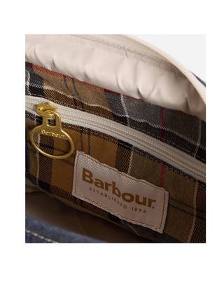 MINI BORSA " MYA " IN DENIM DI COTONE - INDIGO LBA0539 IN71 BARBOUR 