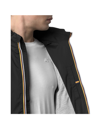 GILET UOMO "VALEN STRETCH NYLON JERSEY" - BLACK PURE