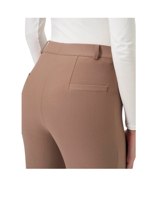 PANTALONE DONNA FLARE CROPPED - PINE BARK DE72PM 950 RAGNO 